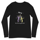 They Non-Binary Friends Unisex Long Sleeve T-Shirt