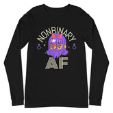 Nonbinary AF Unisex Long Sleeve T-Shirt