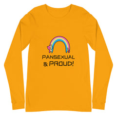 Pansexual & Proud Unisex Long Sleeve T-Shirt