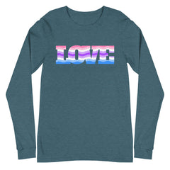 Alternative Genderfluid Love Unisex Long Sleeve T-Shirt