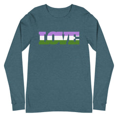 Genderqueer Love Unisex Long Sleeve T-Shirt
