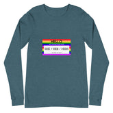 Hello My Pronouns Are She / Her / Hers Unisex Long Sleeve T-Shirt