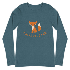 I Give Zero Fox Unisex Long Sleeve T-Shirt