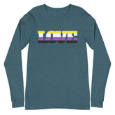 Non-Binary Love Unisex Long Sleeve T-Shirt