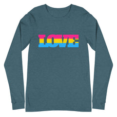 Pansexual Love Unisex Long Sleeve T-Shirt