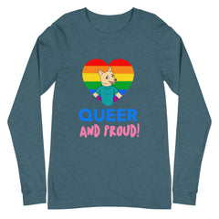 Queer And Proud Unisex Long Sleeve T-Shirt