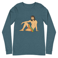 Sexy Gay Jesus Unisex Long Sleeve T-Shirt
