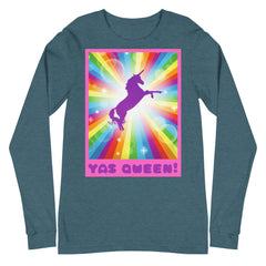 Yas Qween! Unisex Long Sleeve T-Shirt
