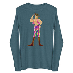 Gay Cowboy Unisex Long Sleeve Tee
