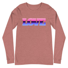 Omnisexual Love Unisex Long Sleeve T-Shirt