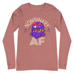 Nonbinary AF Unisex Long Sleeve T-Shirt
