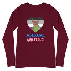 Asexual And Proud Unisex Long Sleeve T-Shirt