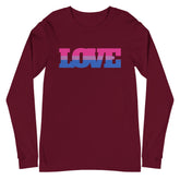 Bisexual Love Unisex Long Sleeve T-Shirt