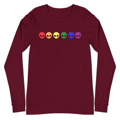 Gay Alien Unisex Long Sleeve T-Shirt