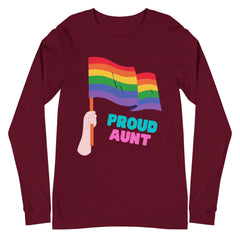 Proud Aunt Unisex Long Sleeve T-Shirt