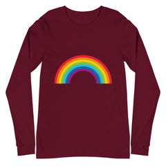 Rainbow Unisex Long Sleeve T-Shirt