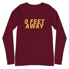 Zero Feet Away Grindr  Unisex Long Sleeve T-Shirt