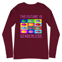 The Future Is Genderless Unisex Long Sleeve T-Shirt
