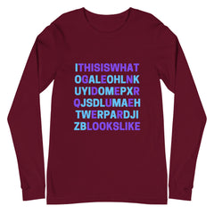 This Is What Genderqueer Looks Like Unisex Long Sleeve T-Shirt