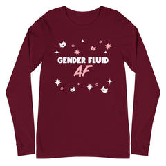 Gender Fluid AF Unisex Long Sleeve T-Shirt