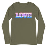 Alternative Genderfluid Love Unisex Long Sleeve T-Shirt
