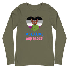 Asexual And Proud Unisex Long Sleeve T-Shirt