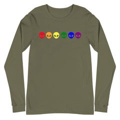 Gay Alien Unisex Long Sleeve T-Shirt