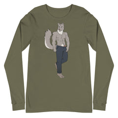Gay Wolf Unisex Long Sleeve T-Shirt