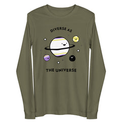 Diverse As The Universe Unisex Long Sleeve Tee