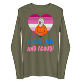 Lesbian And Proud Unisex Long Sleeve Tee