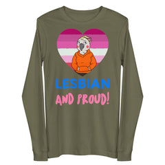 Lesbian And Proud Unisex Long Sleeve Tee