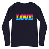 Pansexual Love Unisex Long Sleeve T-Shirt