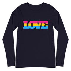Pansexual Love Unisex Long Sleeve T-Shirt