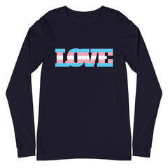 Transgender Love Unisex Long Sleeve T-Shirt