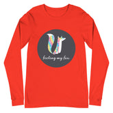 Feeling My Fox Unisex Long Sleeve T-Shirt