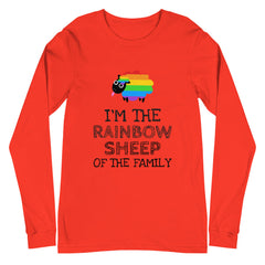 I'm The Rainbow Sheep Of The Family Unisex Long Sleeve T-Shirt