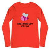 Les-bee-an And Proud Unisex Long Sleeve T-Shirt