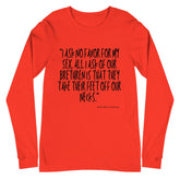 No Favor For My Sex Unisex Long Sleeve T-Shirt