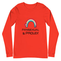 Pansexual & Proud Unisex Long Sleeve T-Shirt