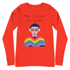 The Future Is Queer Unisex Long Sleeve T-Shirt