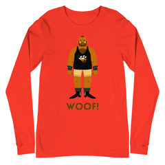 Woof! Gay Bear Unisex Long Sleeve T-Shirt