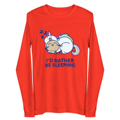 I'd Rather Be Sleeping Unisex Long Sleeve Tee