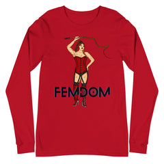 Femdom Unisex Long Sleeve T-Shirt
