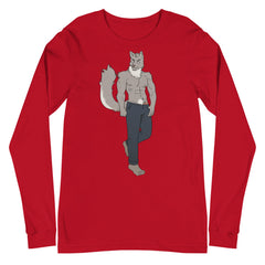 Gay Wolf Unisex Long Sleeve T-Shirt