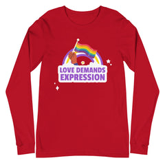 Love Demands Expression Unisex Long Sleeve T-Shirt
