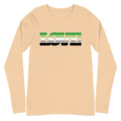 Aromantic Love Unisex Long Sleeve T-Shirt