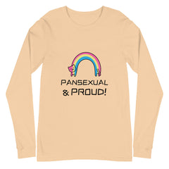 Pansexual & Proud Unisex Long Sleeve T-Shirt