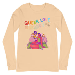 Queer Love Is Beautiful Unisex Long Sleeve T-Shirt