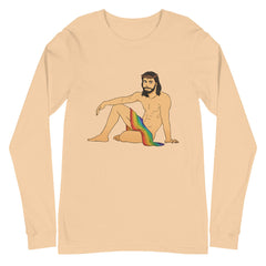 Sexy Gay Jesus Unisex Long Sleeve T-Shirt