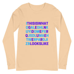 This Is What Genderqueer Looks Like Unisex Long Sleeve T-Shirt